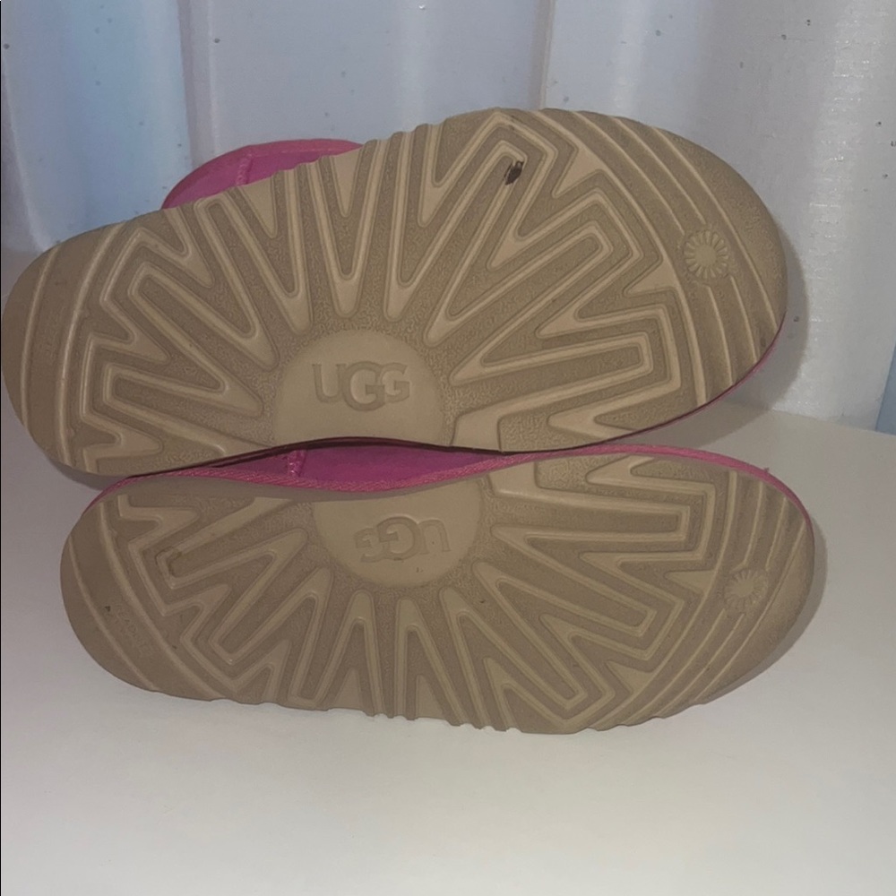 Pink Shearling Boots - Picture 3 of 4